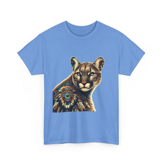 Puma-3. Native American Inspired / Unisex Graphic Tee Shirt