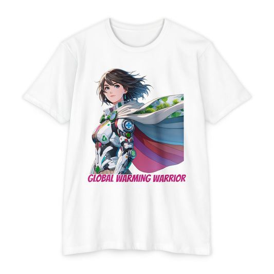 1-C. Global Warming Warrior Princess / Anime - Unisex Graphic Tee - Shirt