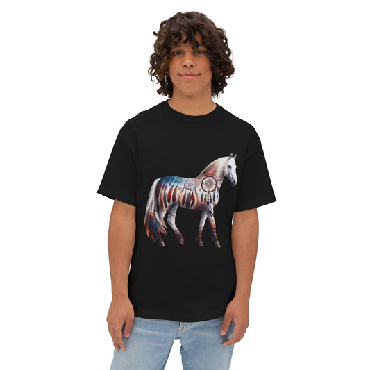 Horse-1. Native American Inspired / Unisex Graphic Tee Shirt