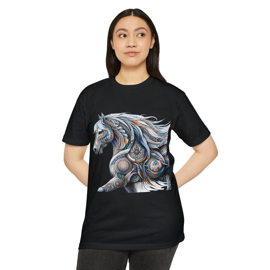 Horse-3. Native American Inspired / Unisex Graphic Tee Shirt