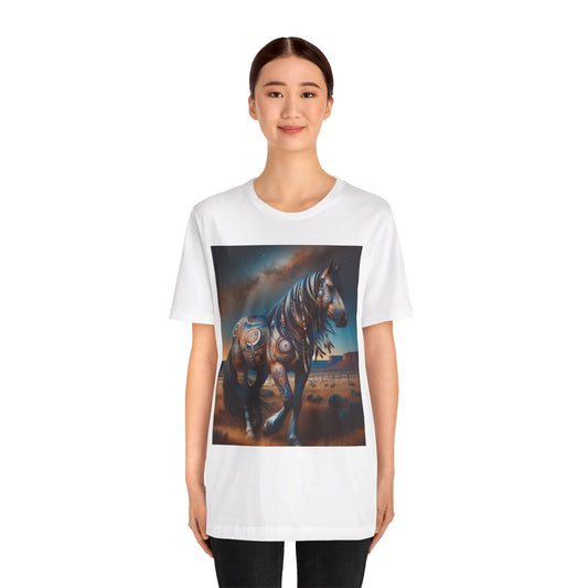 Horse-4. Native American Inspired / Unisex Graphic Tee Shirt