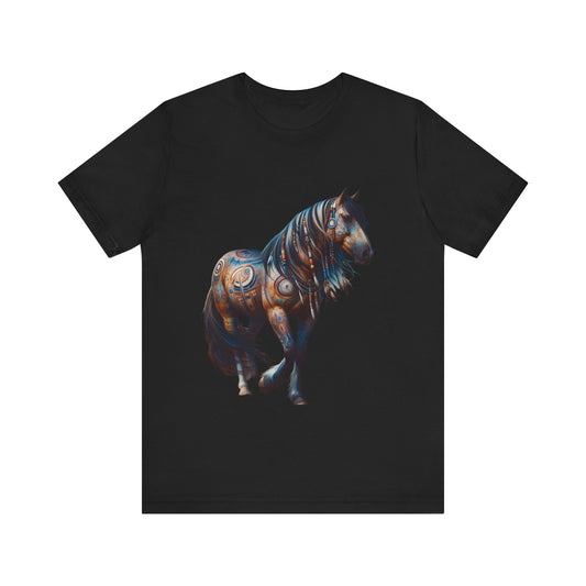 Horse-4. Native American Inspired / Unisex Graphic Tee Shirt