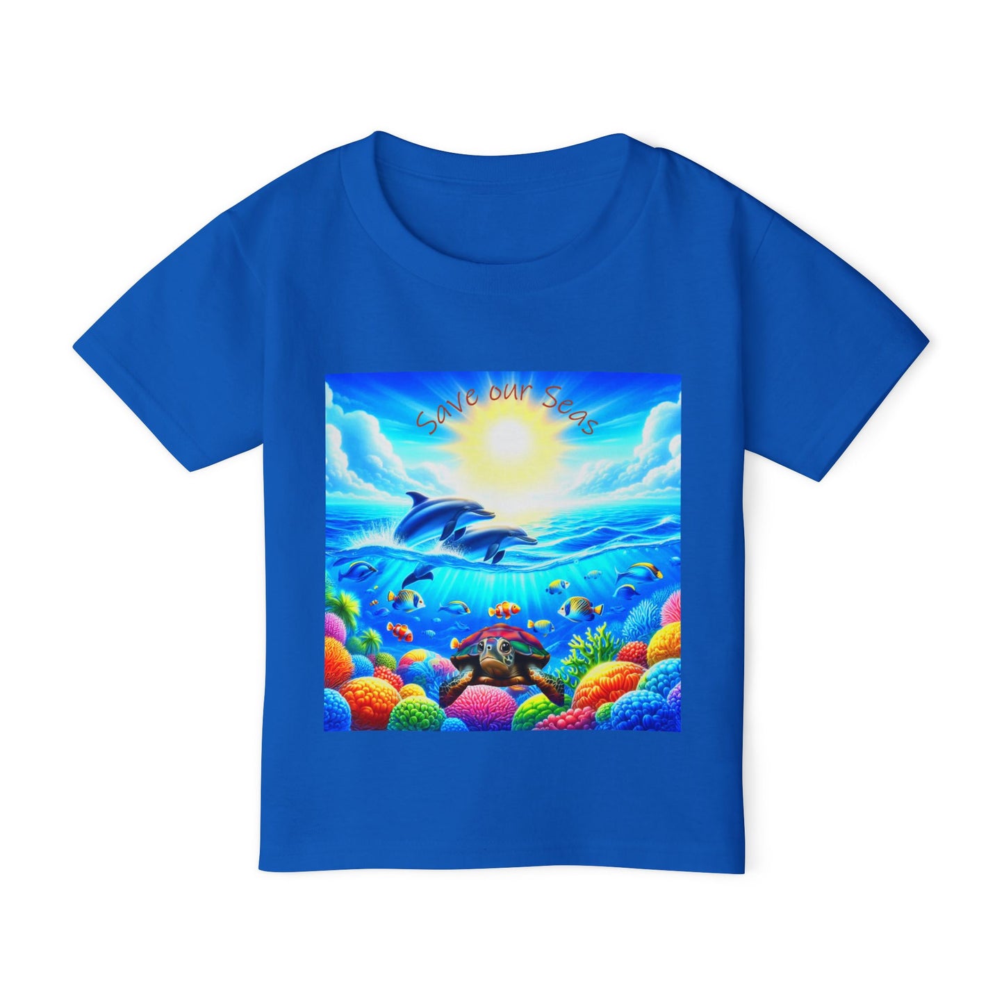 4-B. Save our Seas / Unisex Graphic Tee Shirt