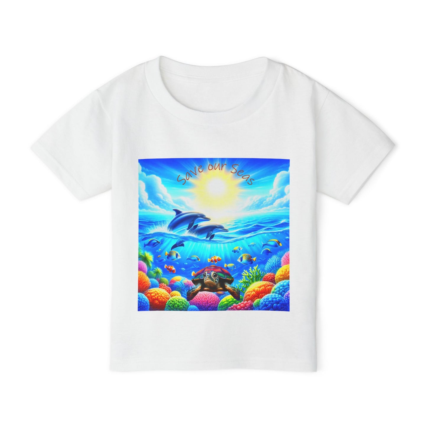 4-B. Save our Seas / Unisex Graphic Tee Shirt