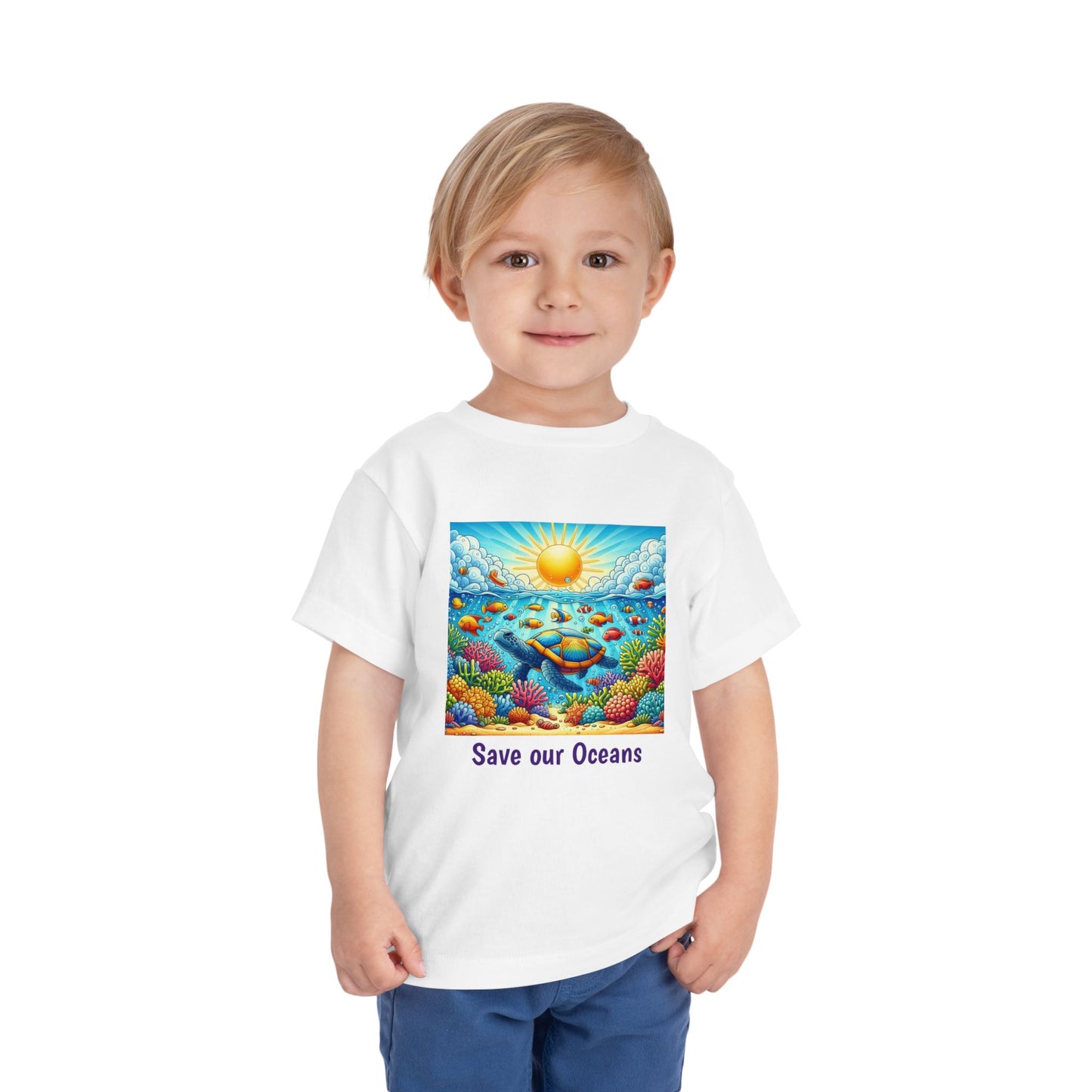 4-A. Save our Oceans / Unisex Graphic Tee Shirts