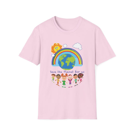 3-A. Save the Planet for Us / Unisex - Graphic Tee Shirt