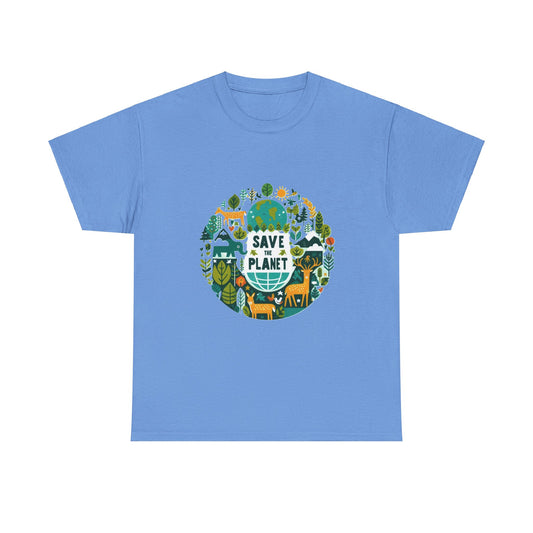 3-B. Save the Planet / Unisex Graphic Tee Shirt