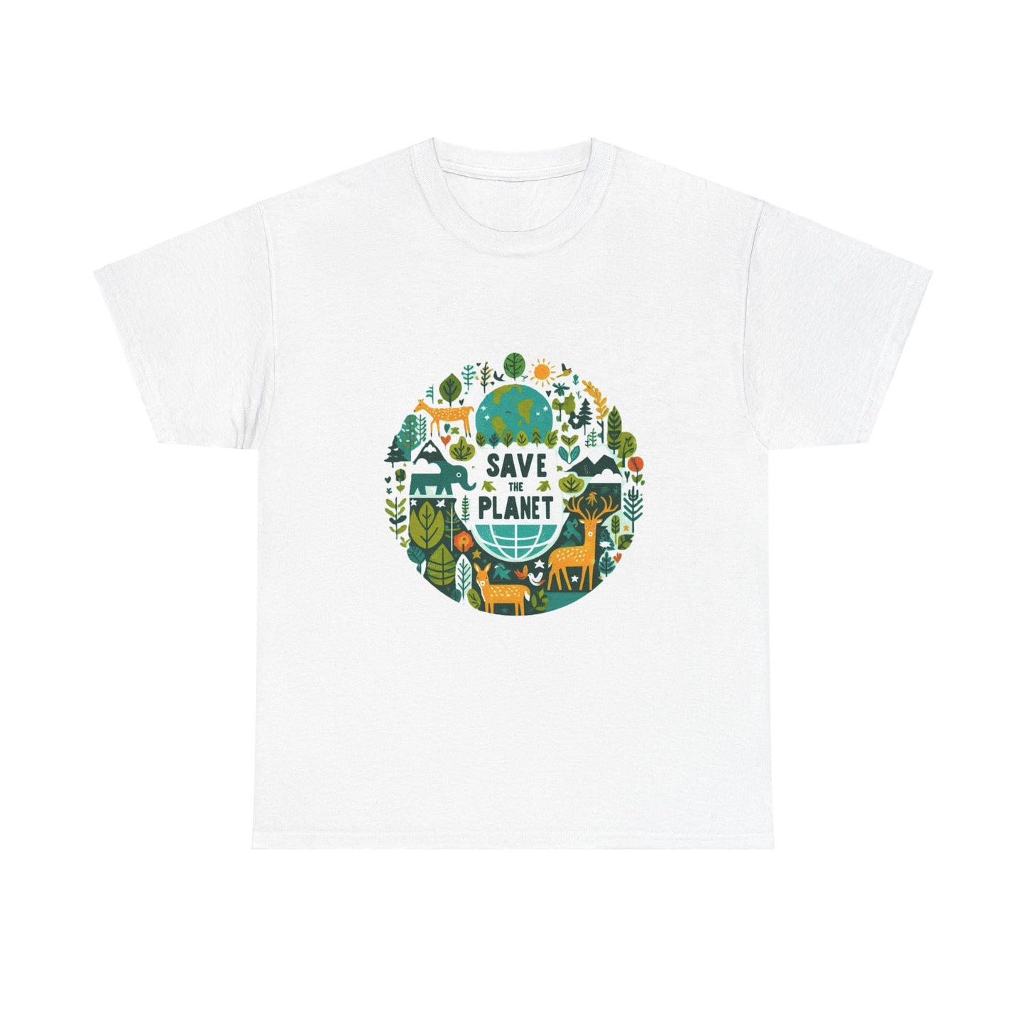 3-B. Save the Planet / Unisex Graphic Tee Shirt